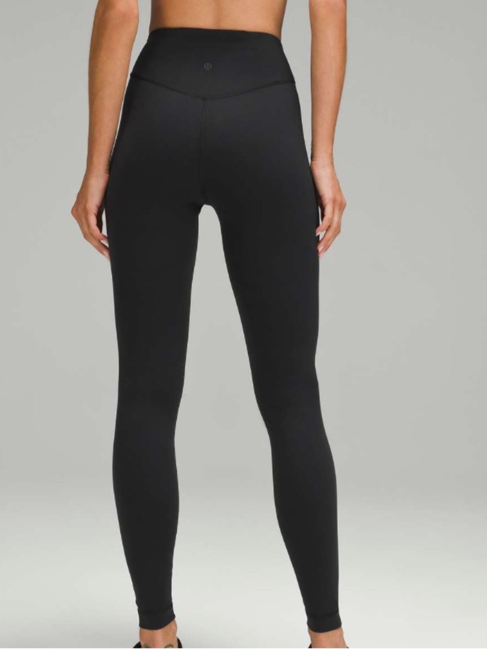 NWT Lululemon Wunder Under SmoothCover High-Rise Tight 28" Black Size 8 - Picture 5 of 10